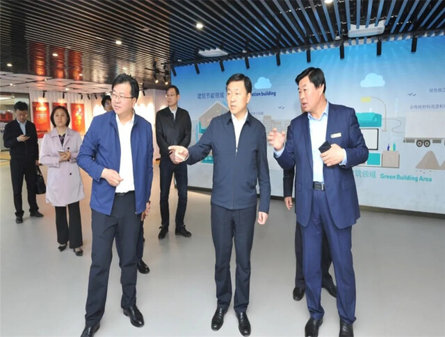 青島市委常委、膠州市委書記劉建軍調(diào)研重點建筑企業(yè)(圖1)